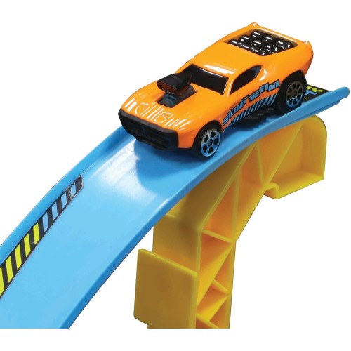 Maisto Fresh Metal 100 Loop And Launch Stunt Set 12552 090159125525
