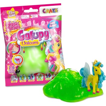 craze Magic Slime Galupy Unicorn And Slime 75Ml Surprise Bag CRZ46340 4059779046340