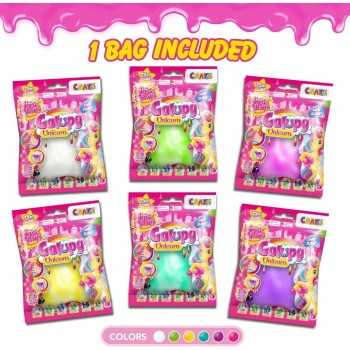 craze Magic Slime Φιγούρα Galupy Unicorn Και Slime 75Ml Σε Σακουλάκι Έκπληξη CRZ46340 4059779046340