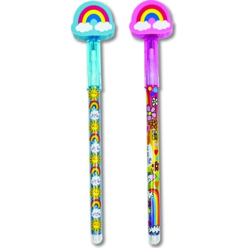 rachel ellen designs Pencil With Eraser Rainbow POPUPMERCH1 5055040879319