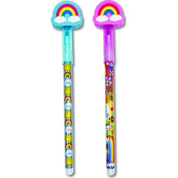 rachel ellen designs Pencil With Eraser Rainbow POPUPMERCH1 5055040879319