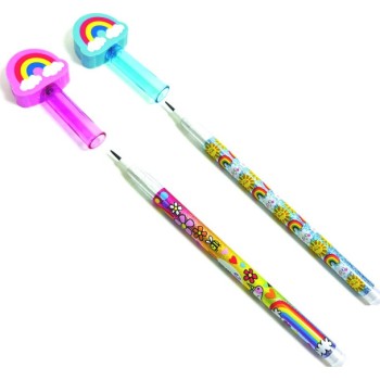rachel ellen designs Μολυβιά R.E.D. Με Σβήστρα Rainbow - 1 Τμχ POPUPMERCH1 5055040879319