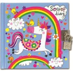 rachel ellen designs Notebook Lock Unicorn SD15 5055040849589