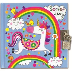 rachel ellen designs Σημειωματάριο Με Κλειδαριά R.E.D. Unicorn Μονόκερος SD15 5055040849589