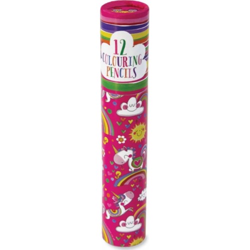rachel ellen designs Set 12Pcs - Pink Unicorn COLPEN09 5055040870484