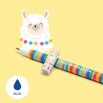 Legami Erasable Gel Pen, Ball On The End To Remove Ink Without Consuming The Paper - Blue Thermosensitive Ink EP0010 80524619658