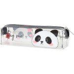 Legami Pencil Case, Transparent Case Panda PC0023 8052461962399