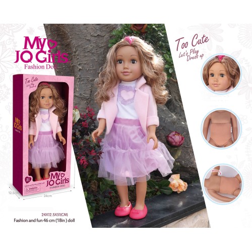 Toys-shop Choice Κούκλα Μεγάλη 46Εκ JO164087 6990323640875