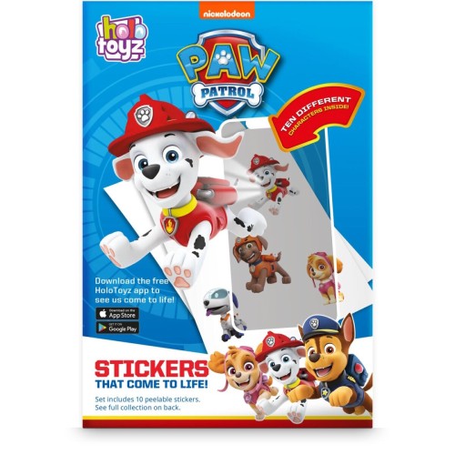 holo toyz Paw Patrol Augmented Reality Αυτοκόλλητα Επαυξημένης Πραγματικότητας Που Ζωντανεύουν Σε Κινούμενα Σχέδια 118354 754590