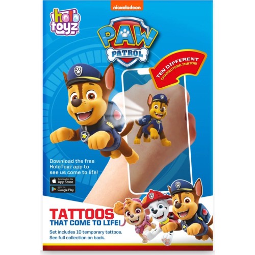 holo toyz Paw Patrol Augmented Reality Τατουάζ Επαυξημένης Πραγματικότητας Που Ζωντανεύουν Σε Κινούμενα Σχέδια 118340 7545907201