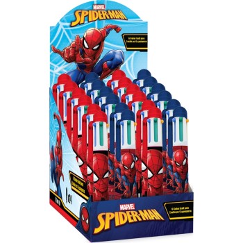 Diakakis imports Στυλό Spiderman Με 6 Χρώματα - 1 Τμχ 000508163 5205698608056