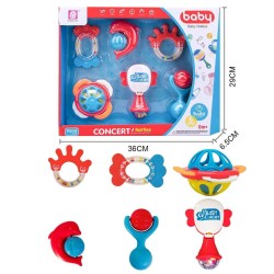 Toys-shop Choice Σετ Κουδουνίστρες 6Τμχ JM094389 6990323943891