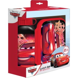 Diakakis imports Disney Cars Food Set Food Container 800Ml-Pagouri 500Ml Aluminum 000563553 5205698596230