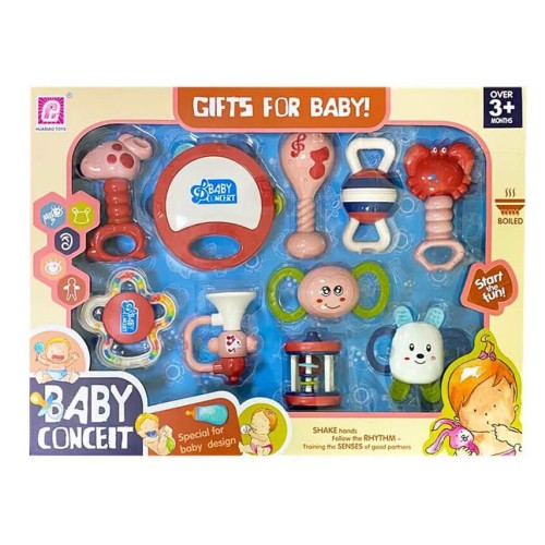 Toys-shop Choice Σετ Κουδουνίστρες 10Τμχ JM092883 6990323928836