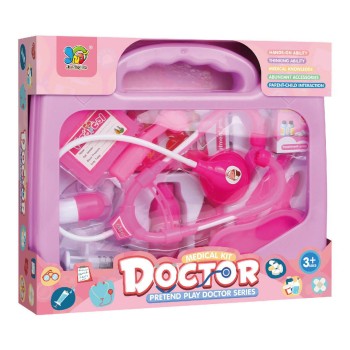 Toys-shop Choice Σέτ Ιατρικά Εργαλεία Ρόζ 15Τμχ JU089086 6990323890867