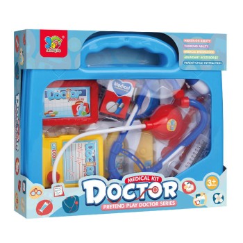 Toys-shop Choice Σέτ Ιατρικά Εργαλεία Μπλε 14Τμχ JU089087 6990323890874