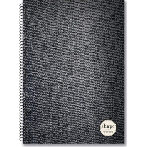 shape notebooks Notebook Α4 4 Subjects Fabric FA-1204 5200399806428