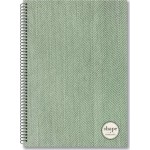shape notebooks Τετράδιο Σπιράλ Α4 4 Θέματα 21X29 120 Φύλλα - Fabric FA-1204 5200399806428