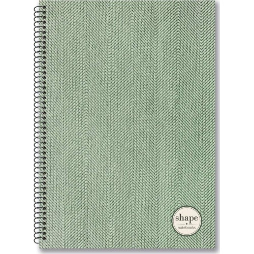 shape notebooks Τετράδιο Σπιράλ Α4 4 Θέματα 21X29 120 Φύλλα - Fabric FA-1204 5200399806428