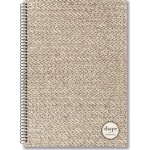 shape notebooks Τετράδιο Σπιράλ Α4 4 Θέματα 21X29 120 Φύλλα - Fabric FA-1204 5200399806428