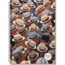shape notebooks Τετράδιο Σπιράλ Α4 3 Θέματα 21X29 90 Φύλλα - People PE-1203 5200399806497