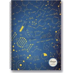 shape notebooks Notebook Α4 3 Subjects Science SC-1203 5200399806176
