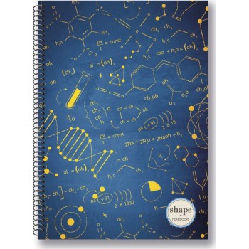 shape notebooks Notebook Α4 3 Subjects Science SC-1203 5200399806176