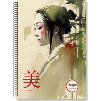 shape notebooks Τετράδιο Σπιράλ Α4 2 Θέματα 21X29 90 Φύλλα - Japan JA-1202 5200399804301
