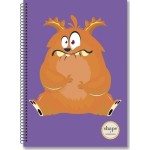 shape notebooks Notebook Β5 1 Subject Monsters MO-1101 5200399806329
