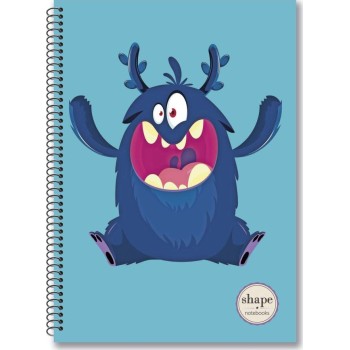 shape notebooks Notebook Β5 2 Subjects Monsters MO-1102 5200399806336