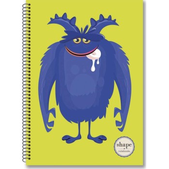 shape notebooks Notebook Β5 2 Subjects Monsters MO-1102 5200399806336