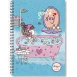 shape notebooks Notebook Β5 2 Subjects Girls GI-1102 5200399806305
