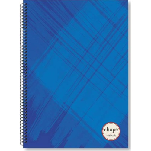 shape notebooks Τετράδιο Σπιράλ Α4 2 Θέματα 21X29 60 Φύλλα - Brush BR-1202 5200399807142