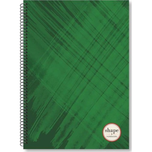 shape notebooks Notebook Α4 4 Subjects Brush BR-1204 5200399807166
