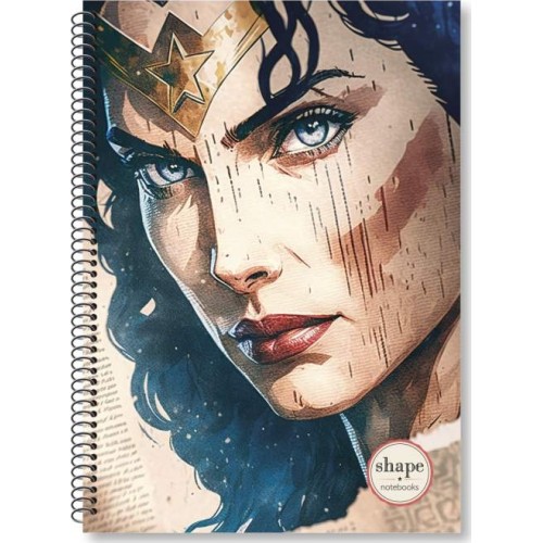 shape notebooks Τετράδιο Σπιράλ A4 3 Θέματα 21X29 90 Φύλλα - Heroes HE-1103 5200399807234