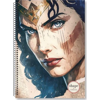 shape notebooks Τετράδιο Σπιράλ A4 3 Θέματα 21X29 90 Φύλλα - Heroes HE-1103 5200399807234
