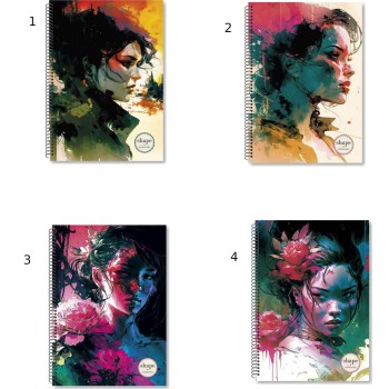 shape notebooks Notebook Β5 3 Subjects Women WO-1103 5200399807265