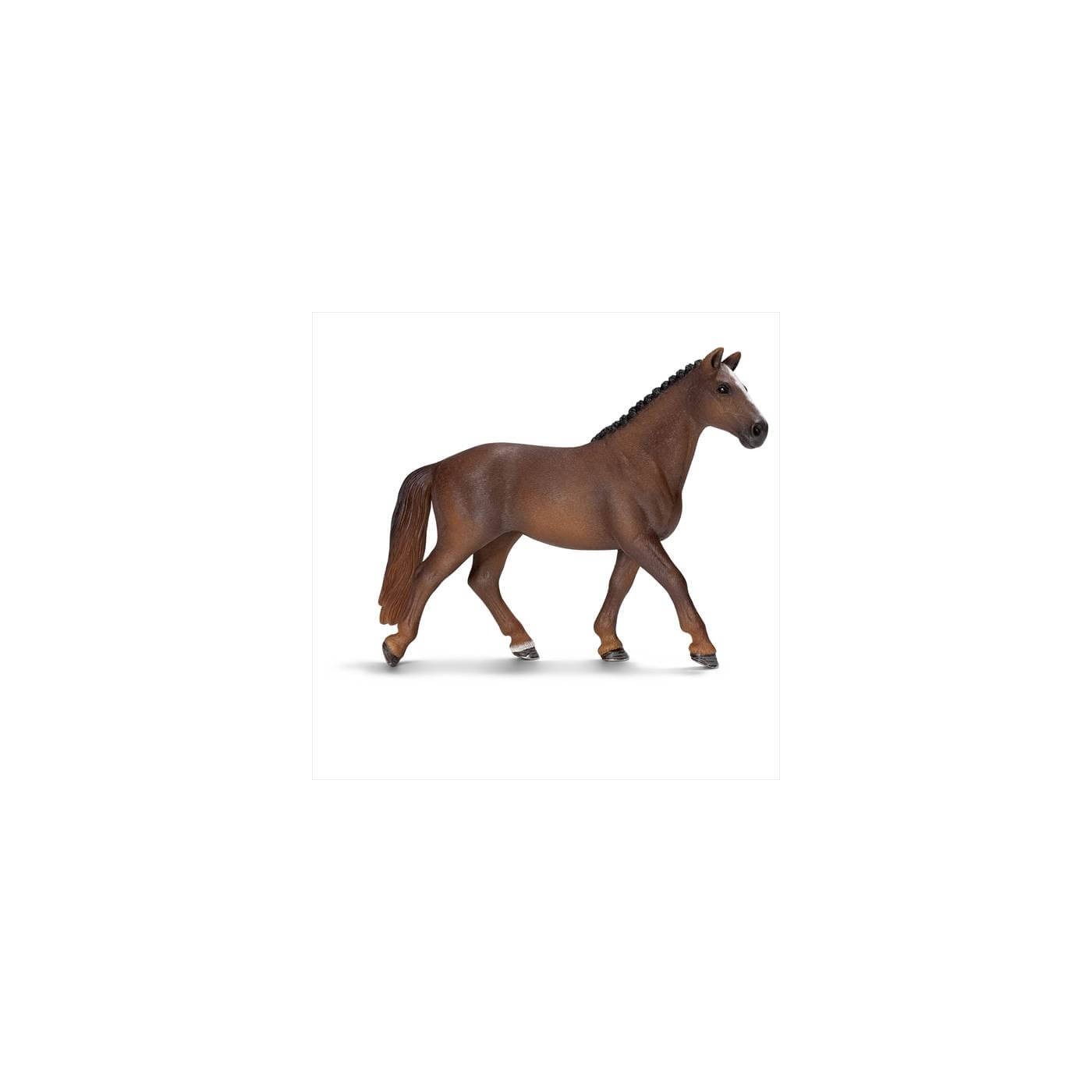 Figurine jument pur sang anglais bai - Schleich