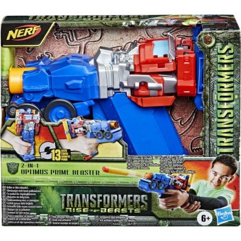 Hasbro Transformers Rise Of The Beast 2 In 1 Optimus Prime Blaster F3901 5010993978915