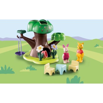 Playmobil 1.2.3 And Disney Winnie S Piglet S Tree House 71316 4008789713162