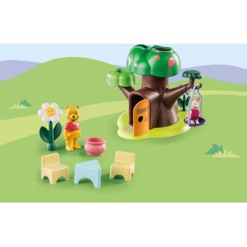 Playmobil 1.2.3 And Disney Winnie S Piglet S Tree House 71316 4008789713162