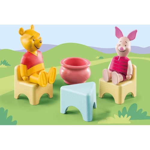 Playmobil 1.2.3 And Disney Winnie S Piglet S Tree House 71316 4008789713162