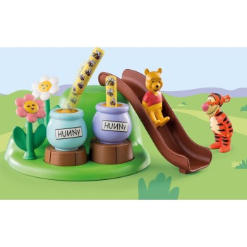 Playmobil 1.2.3 And Disney Winnie S Tigger S Bee Garden 71317 4008789713179