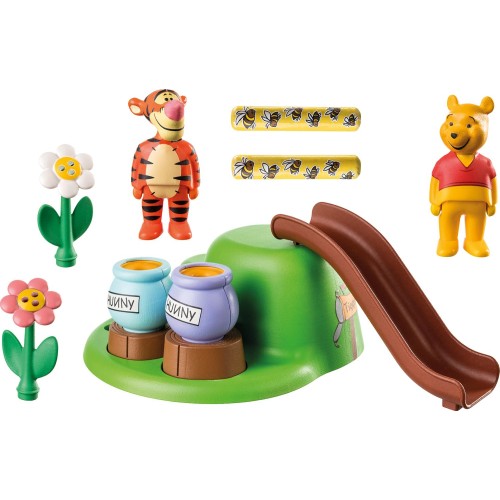 Playmobil 1.2.3 And Disney Winnie S Tigger S Bee Garden 71317 4008789713179