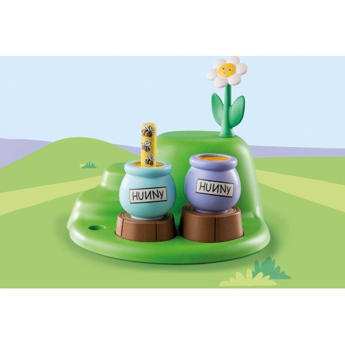 Playmobil 1.2.3 And Disney Winnie S Tigger S Bee Garden 71317 4008789713179
