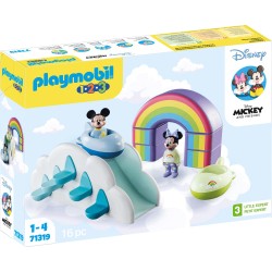Playmobil 1.2.3 And Disney Διασκέδαση Στα Σύννεφα Με Τον Μίκυ Και Τη Μίνι Μάους 71319 4008789713193