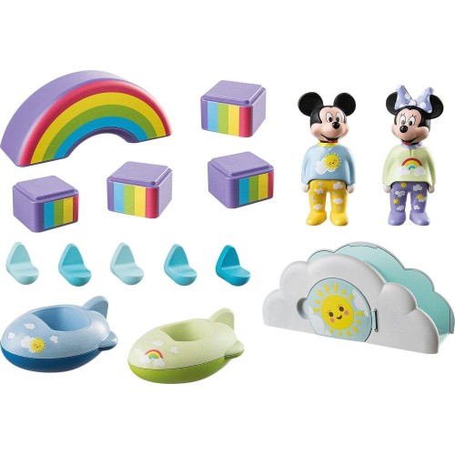 Playmobil 1.2.3 And Disney Διασκέδαση Στα Σύννεφα Με Τον Μίκυ Και Τη Μίνι Μάους 71319 4008789713193