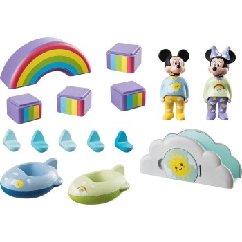 Playmobil 1.2.3 And Disney Διασκέδαση Στα Σύννεφα Με Τον Μίκυ Και Τη Μίνι Μάους 71319 4008789713193