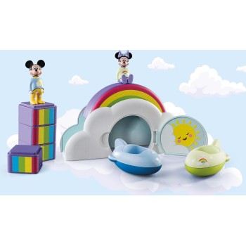 Playmobil 1.2.3 And Disney Διασκέδαση Στα Σύννεφα Με Τον Μίκυ Και Τη Μίνι Μάους 71319 4008789713193