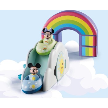 Playmobil 1.2.3 And Disney Διασκέδαση Στα Σύννεφα Με Τον Μίκυ Και Τη Μίνι Μάους 71319 4008789713193